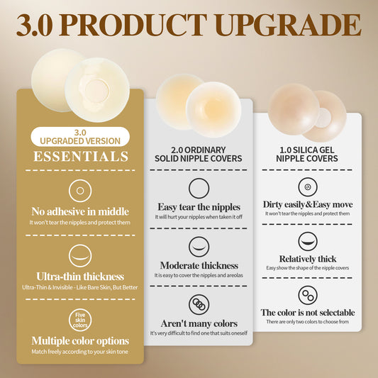 Café Au Lait (1 Pair +1  Branded Pouch)